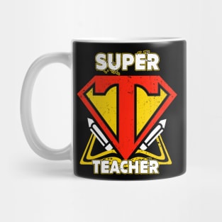Superhero Teacher TShirt Teaching Mug